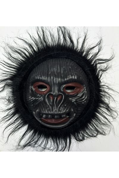 MarDyHome Orangutan Mask - Monkey Mask - Gorilla Mask Adult and Child Compatible Black Color Model 2