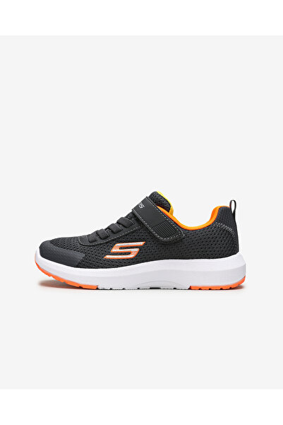 SKECHERS Dynamic tread big boys' gray sneakers 98151l ccor