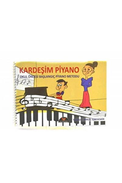 Yurtrenkleri Yayınevi Yr-024 Kardeşim Piyano Okul Öncesi Başlangıç Tuğba-biro...