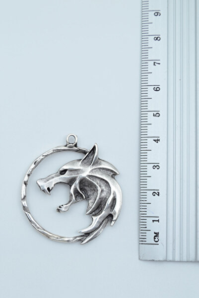 Had Safha 3'lü Yarasa Yılan Kılıç Witcher Çember Kanat Gümüş Kaplama Unisex Düz Zincir Kolye Seti kod 1161