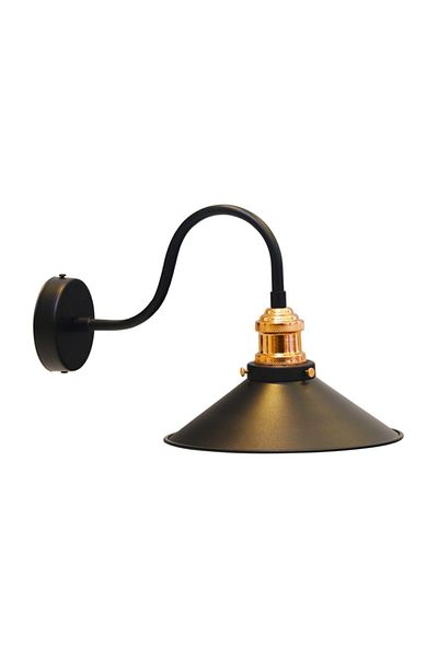 Bamyum Black Sconce Wall Lamp Modern Hotel Cafe Restaurant Living Room Bedroom Stair Oven Patisserie