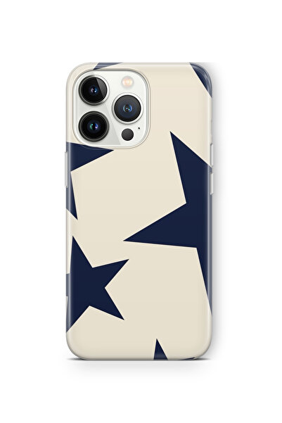 Space Star iPhone 15 Pro Uyumlu Yıldız Tasarım Baskılı Şeffaf Kılıf