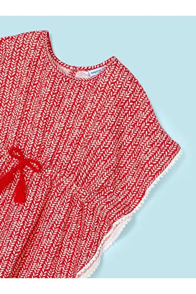 MAYORAL Girl's Pompom Detailed Tunic 3942