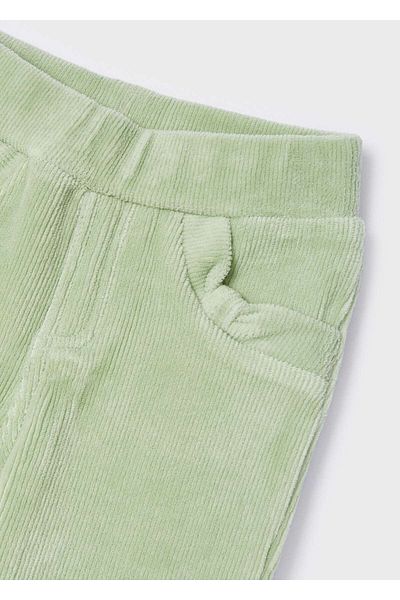 MAYORAL Green Fisherman Knitted Baby Girl Pants - 514