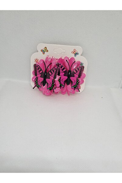 KÜÇÜKKANATLAR Double Butterfly Patterned Rubber Buckle