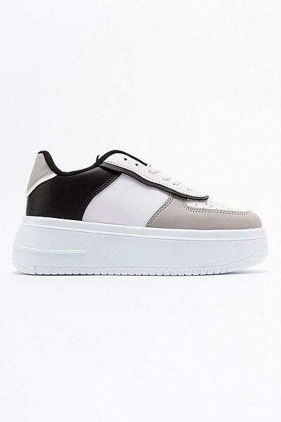Ccway Pantofi sport Air White de damă ICE WHITE BLACK