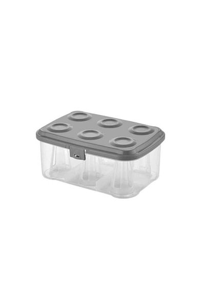 Piev Urve Practical 6-Compartment Tea Cup Carrying Apparatus Container Set of 2