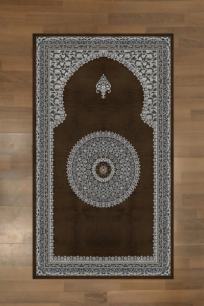 Napoli Home Covoraș de rugăciune lavabil, imprimat digital, cu bază anti-alun...