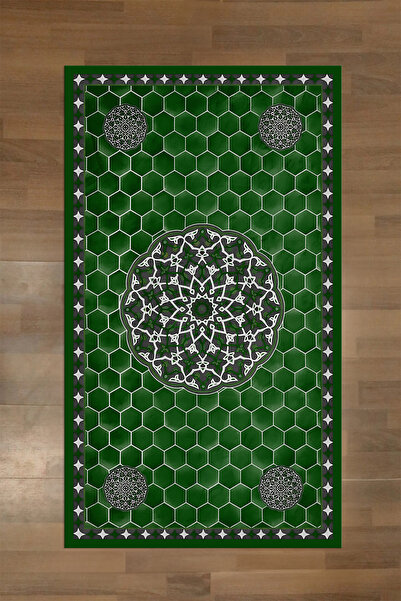 Napoli Home سجادة صلاة مطبوعة رقميًا بقاعدة غير قابلة للانزلاق وقابلة للغسل، ...