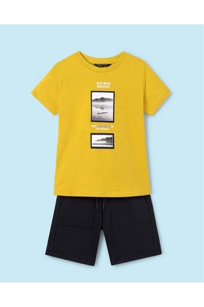 MAYORAL Boy's T-Shirt Shorts Set 6670