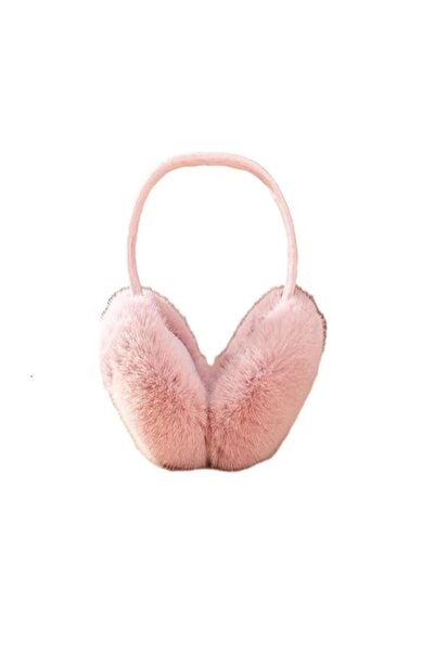 Mihos Women's Pink Plush Earmuff