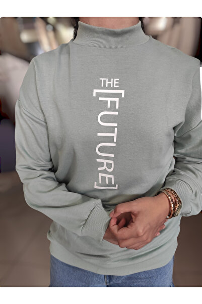 Sublime Butik Hanorac pentru femei Future Printed Half Fisherman