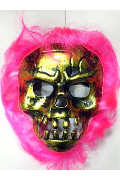 Minerva Halloween Pink Hair Mask