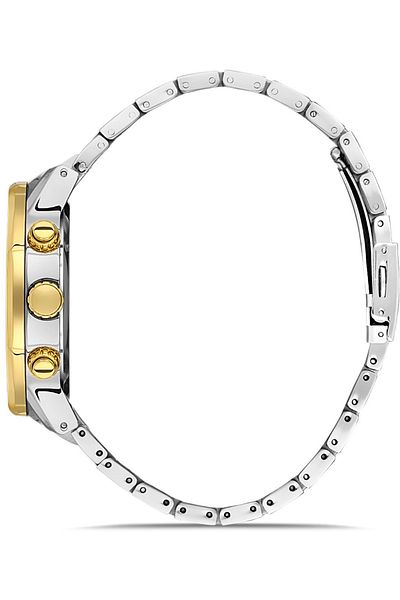 DAVID GUNER Sari White Coated Black Dial Men's Watch Dg-8403Ga-D2