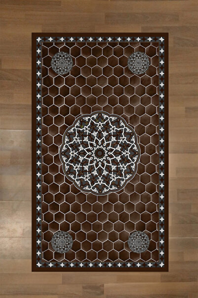 Napoli Home Covoraș de rugăciune lavabil, imprimat digital, cu bază anti-alunecare, cadou pentru mireasă