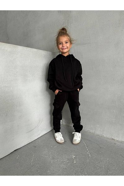 My Kids Wear Set raster cu glugă cu trei fire