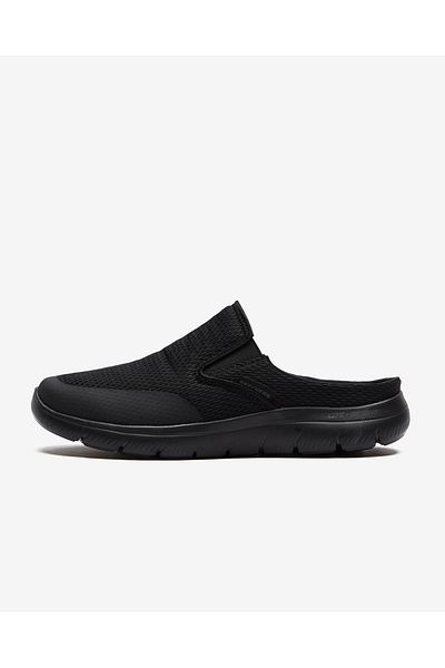 SKECHERS Summits - Vindicator Men's Black Open Back Sneakers 232296   Bbk