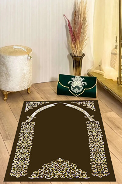 Napoli Home سجادة صلاة مطبوعة رقميًا بقاعدة غير قابلة للانزلاق وقابلة للغسل، ...