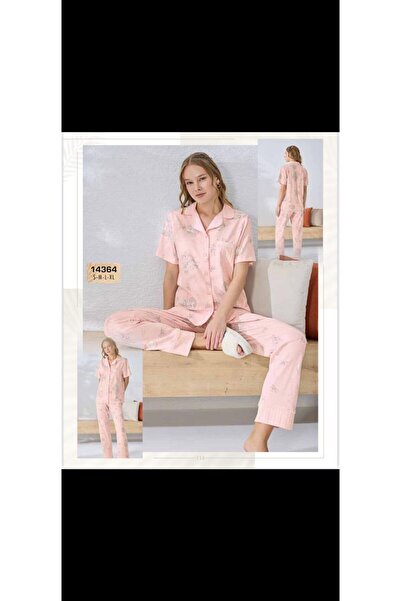 Sevim 14364 DÜĞMELİ PİJAMA TAKIM