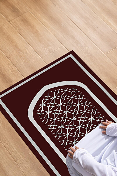 Napoli Home Digital Printed Non-Slip Base Washable Gift Dowry Prayer Mat Prayer Rug