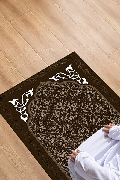 Napoli Home سجادة صلاة مطبوعة رقميًا بقاعدة غير قابلة للانزلاق وقابلة للغسل، ...