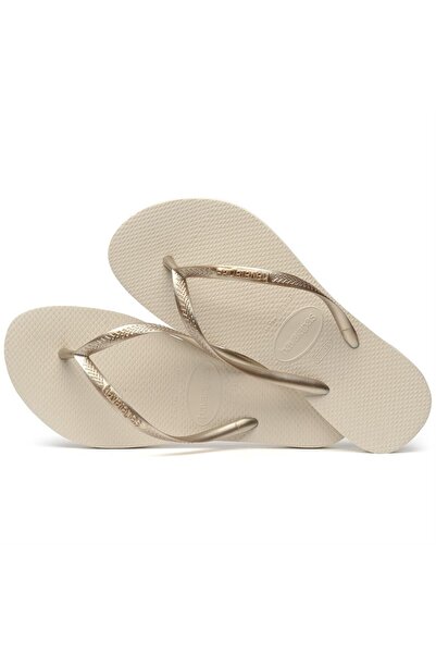 Havaianas Slim Beige Light Gold Women's Slippers