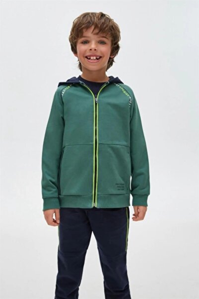 MAYORAL طقم بدلة رياضية للأولاد بغطاء للرأس 7834