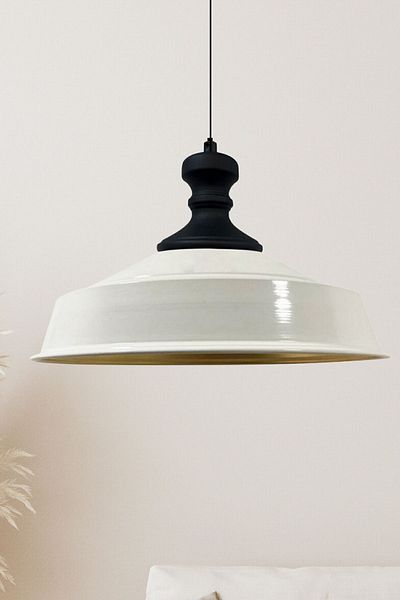 Bamyum Noble Single Chandelier New Black Knob Headboard Retro Pendant Lamp Restaurant Living Room Lighting
