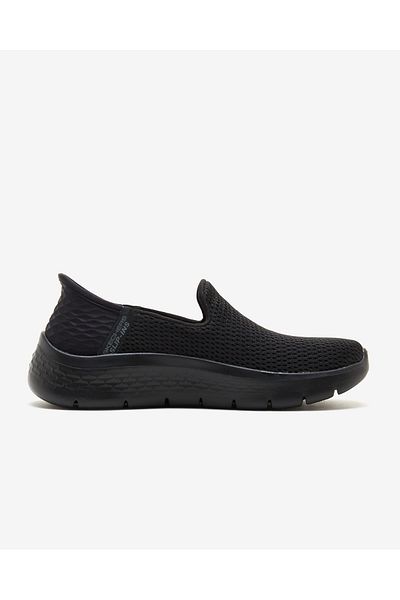 SKECHERS Go Walk Flex - Relish - Slip-ins Women's Black Walking Shoes124963 Bbk