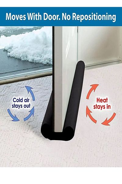 UYDEE Double Sided 10 Pieces under the Door - Anti-Wind and Heat Insulation Sponge