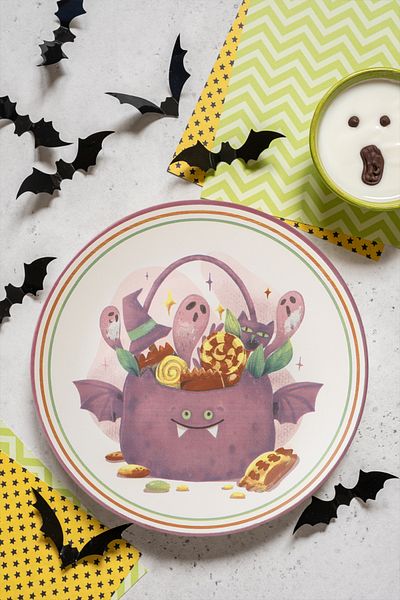 Keramika 26 cm Halloween Serving Plate - 22293