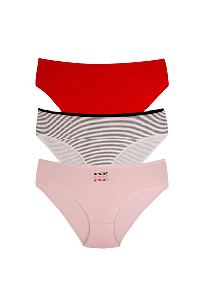 Dominant Pamuklu Büyük Beden 3'lü