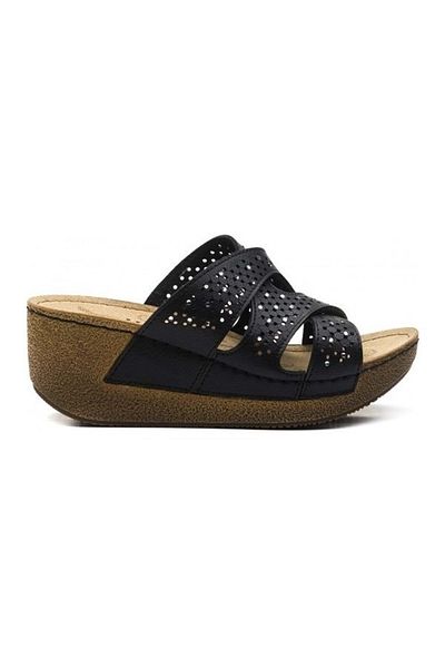 Kids Club Shoes Carlaverde141207Dr.Tavsiyeli Papuci ortopedici pentru femei NEGRI