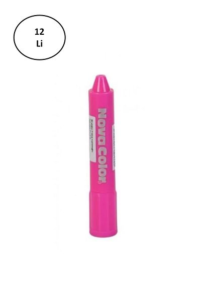 Rasanet Nova Color NC-207 Pink Face Paint 12 pcs