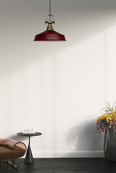 Bamyum Asaletli Tekli Avize Yeni Eskitme Başlık Retro Sarkıt Lamba Restoran Salon Aydınlatma