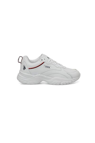 U.S. Polo Assn. Pantofi sport pentru femei 4w Tracey 4pr A 101812936   Alb/bleumarin/roșu