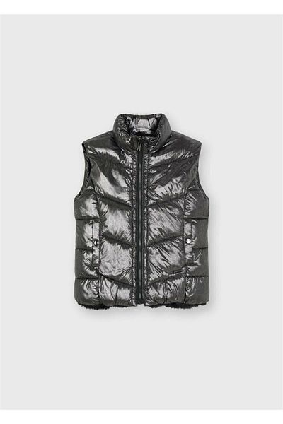 MAYORAL Girl's Double-Sided Fur Vest 4379