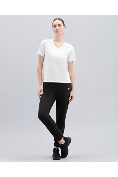 SKECHERS W New Basics V Neck T-shirt Жіноча сіра футболка S212399-013
