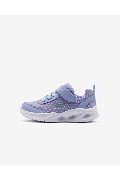 SKECHERS Sola Glow Küçük Kız Çocuk Mavi Işıklı Spor Ayakkabı 303715n Perı