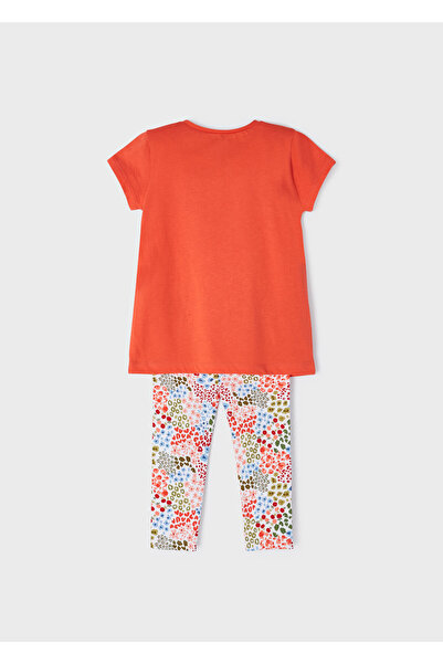 MAYORAL Girl's Summer T-Shirt Tights 2 Li Set 3787