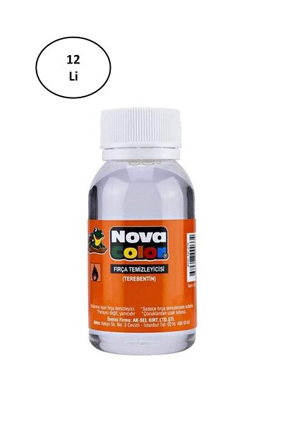 Rasanet Nova Color Nc-183 Brush Cleaner Turpentine 12 pcs