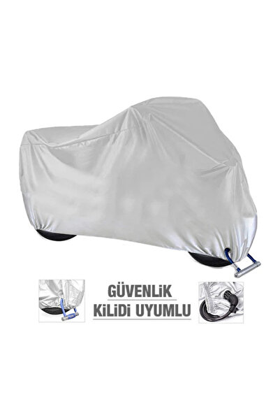 Breen Kawasaki Ninja ZX-4RR için Kilit Uyumlu Motosiklet Branda, Güvenli, Su Geçirmez Dayanıklı Kumaş