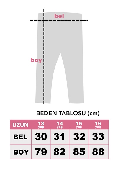 TWOO KİDS Fekete fukszia bézs lycra kényelmes hosszú leggings lányoknak - három darabos készlet