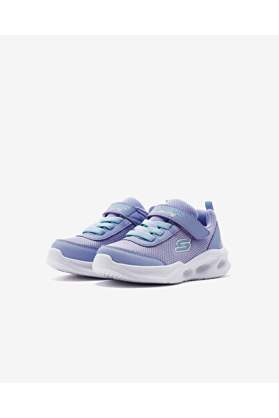 SKECHERS Sola Glow Küçük Kız Çocuk Mavi Işıklı Spor Ayakkabı 303715n Perı