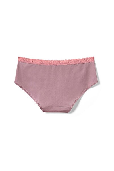 Tchibo Women 2 Piece Plain Panty, Mauve