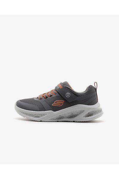 SKECHERS Meteor - Lights Big Boy Gray Lighted Sports Shoes401675l Ccor