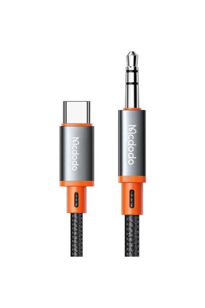 Mcdodo Ca-0900 Spiralli Type-c To 3.5mm Aux Ses Kablosu 1.8m