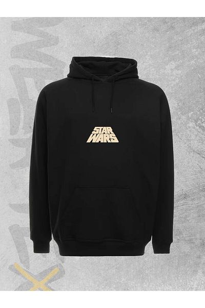 WEARTEX Unisex Star Wars Printed Hooded Sweatshirt