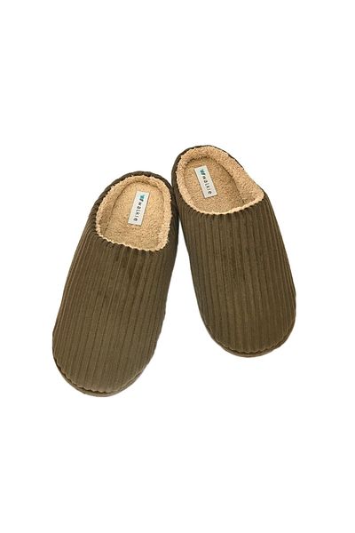 walkie Billy Khaki Brown Men's House Slippers