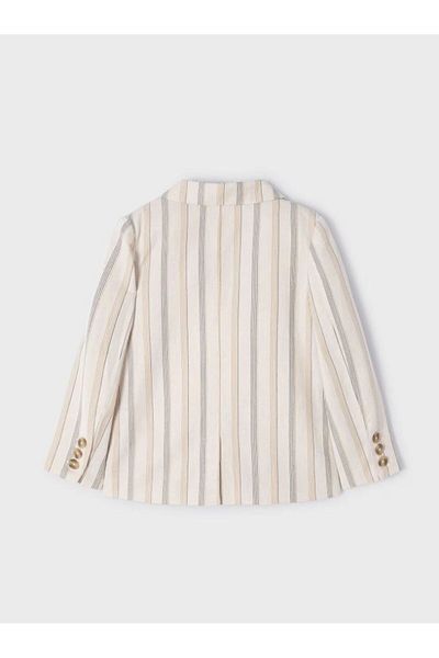 MAYORAL Blazer de in dungi pentru băiat de culoare bej - 3485